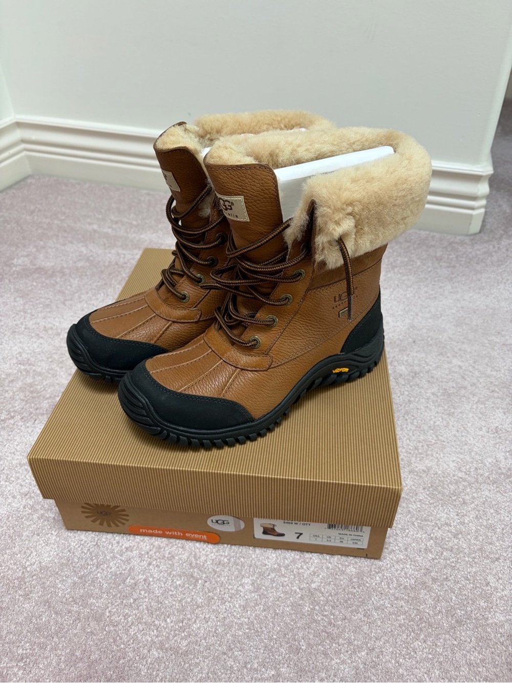 UGG Chestnut Brown Adirondack Boots